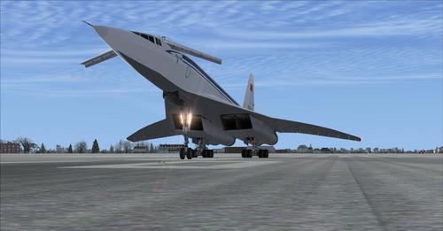 Tupolev TU-144D Aeroflot FSX & P3D